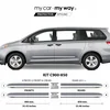 Toyota SIENNA - CHROME sivuoven suojanauhat