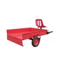 TRAILER WITH A SEAT, GARDEN DUMPER, GARDEN TROLLEY FOR A SOILER WITH A "TRIUNFO" HANDLE