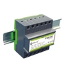 Transformateur PSS monophasé63N 230/12V IP30 au rail DIN TH-35 dans un logement modulaire