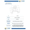 Трапецовиден мост с наклон Wys=70mm L:2100mm без EPDM