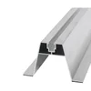 Trapeziumvormige BRIDGE Aluminium 70x330 mm verlijmd met EPDM