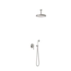 Tres Classic concealed shower set steel 24218004AC