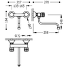 Tres Cocina kitchen faucet chrome 123310