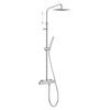 Tres Cuadro chrome shower set 00719701