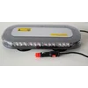 TruckLED Warning LED beacon, 50 W, R65, magnet, with ECE homologation R65, ECE R10