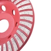 Turbo diamond grinding wheel, 125mm, plate type