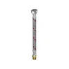 Tuyau tressé 10bar,L=70 cm,1/2" filetage intérieur / filetage extérieur inox