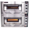 Two-chamber gas oven for pizza | 18x30 | GASR99