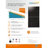 Ulica Solar 700W UL-700M-132DGN Bifacial ezüst keret N-típus - TARTÁLY