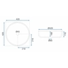 Umywalka Nablatowa Rea Jodi- Dodatkowo 5% rabatu na kod REA5