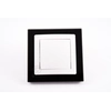 Universal frame, triple glass effect (black frame, graphite bottom) Karlik Deco 12-11-DRS-3