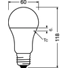 VALORE CL Una lampadina a LED 13W=100W 1521lm 4000K FR non dim 840 E27