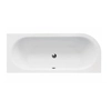 Vasca da bagno asimmetrica Besco Avita Slim 160x75 destra - IN AGGIUNTA 5% SCONTO SUL CODICE BESCO5