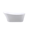 Vasca da bagno freestanding Besco Calima 170 dotata di sifone con troppopieno cromato - AGGIUNTIVO 5% SCONTO PER CODICE BESCO5