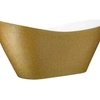 Vasca da bagno freestanding Besco Keya Glam gold - IN AGGIUNTA 5% SCONTO SUL CODICE BESCO5