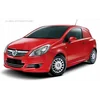 Vauxhall Corsavan - Chrome Strips Grill Bumper Dummies Tuning