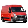 Vauxhall Movano - Tuning de mannequins de pare-chocs de calandre à bandes chromées