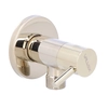 Vega Gold angle valve with ceramic head 1/2-3/8, brass