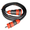 Verlengsnoer 7.5 Titanex meter H07RN-F rubberen kabel 3G2.5 16A 230V IP54 verhoogde schokbestendigheid