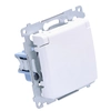 Version prise IP44 obturateur de contact avec joint de cadre, blanc Simon54