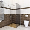 Vertisso Noa Easy In shower wall - 100 cm - Clean Glass coating