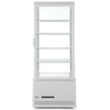 Vetrina refrigerante Frigo per bevande Biscotti 98l Hendi bianco 233665