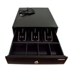 Virtuos cash drawer micro EK-300C, 9V-24V, with cable 24V, binder 3/4, black