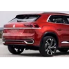 Volkswagen Atlas Cross Sport – chromuotų juostelių grotelių buferio manekenų derinimas