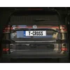 Volkswagen T-Cross CHROME JUOSTAS Liukas 3M Bagažinė