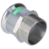 Vrouwelijke connector KAN-therm Inox -88,9 X 3