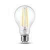 VT-2133 12.5W A70 LED Filament bulb / Transparent lampshade / COLOR: 4000K / Cap: E27