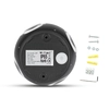 VT-834 4W LED wall lamp / Sphere / Color: 3000K / IP65 / Housing: black