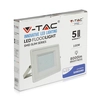 VT100 100W LED SMD floodlight / Chip SAMSUNG / Color: 6400K / Housing: White