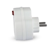 VT1063 Splitter with switch 2x2.5 / 1x16A / White
