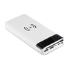 VT3508W Power Bank with inductive charging and Micro USB / Lithium Polymer 3.7V connection, 20000mAh / White