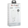 VT5372 USB Wall Charger type: C / DC: 5V, 2.1A / White