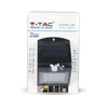 VT7672 1.5W Solar wall lamp / Triangle / Color: 4000K / Housing: Black + Black