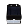 VT768 3W Solar wall lamp / Triangle / Color: 4000K + 3000K / Housing: Black + Black