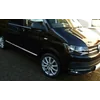 VW Caravelle T6 - CHROME Side Door Strips