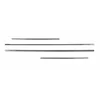 VW GOLF V HB - WINDOW MOLDINGS SIDE WINDOWS CHROME