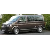 VW Transporter T5 - CHROME Bočné lišty dverí