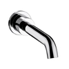 Wall-mounted bathtub spout 22 cm Palazzani Chrome 99211210