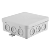 Wall-mounted installation box N7 fastbox 100x100x38mm, self-locking, grey