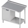 wall table with a cabinet (L) and a shelf 1100x700x850 mm
