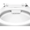 WC compact sans rebord Kerra Niagara Duo avec siège