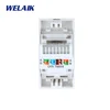 WELAIK data socket semi-module COM/RJ45 CAT6 -1 black