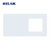 WELAIK double glass panel 0+zás - white