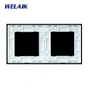 WELAIK panel de doble vidrio 0+0 - negro