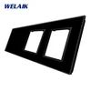 WELAIK triple glass panel 0+zás+zás - black