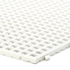 White plastic terrace tiles Linea Flextile - length 39.5 cm, width 39.5 cm and height 0.8 cm